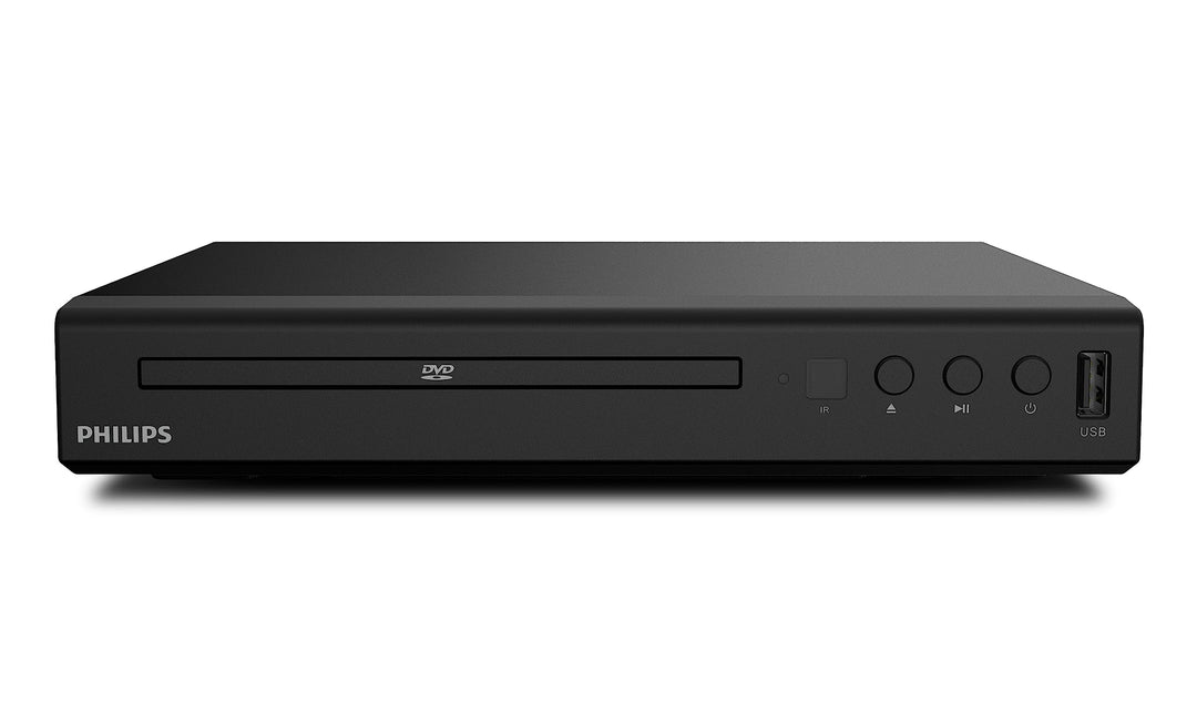 Philips DVD-Player TAEP200/20 - 2021 Modell - Für nahezu alle Disc-Formate - USB Media Link - Schwar