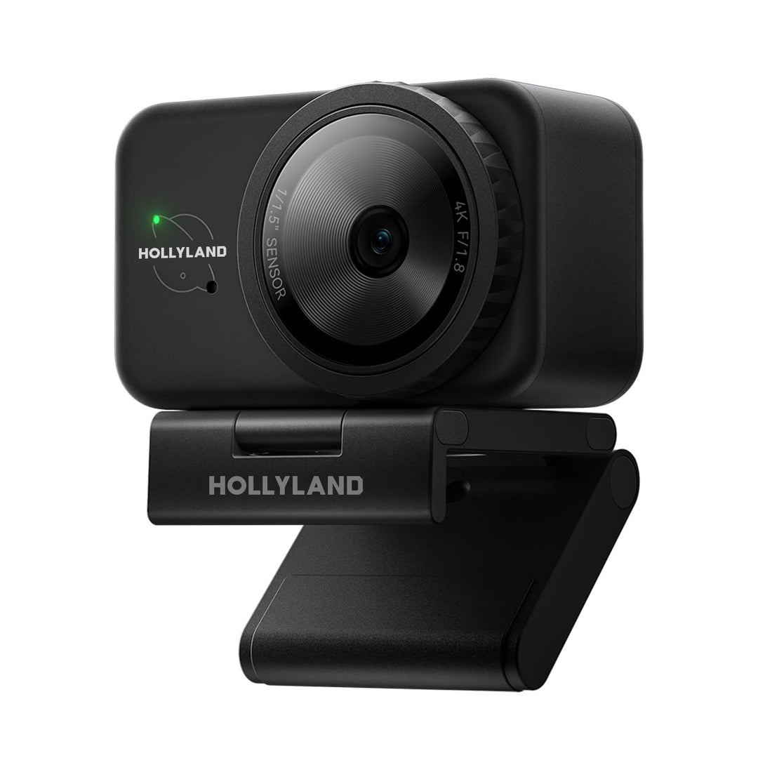 Hollyland Lyra Webcam: UHD 4K Webcam für PC & Mac, 1/1.5" Sensor, Autoframing, PDAF, HDR - Ideal für