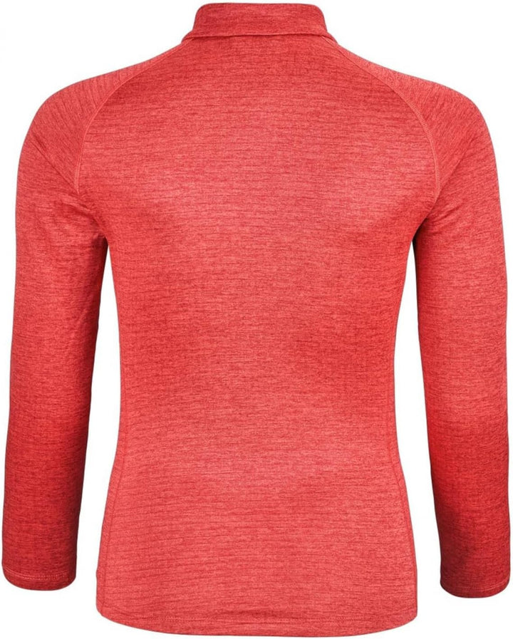 Odlo Damen FLI Jacke Fleecejacke Fleecepullover XL Cayenne Melange, XL Cayenne Melange
