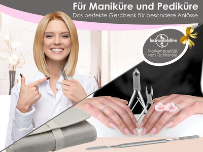 Fusspflege-Instrumente Set 21-Teilig inklusive Nagelzangen, Fusspflegeinstrumente, Pinzeten