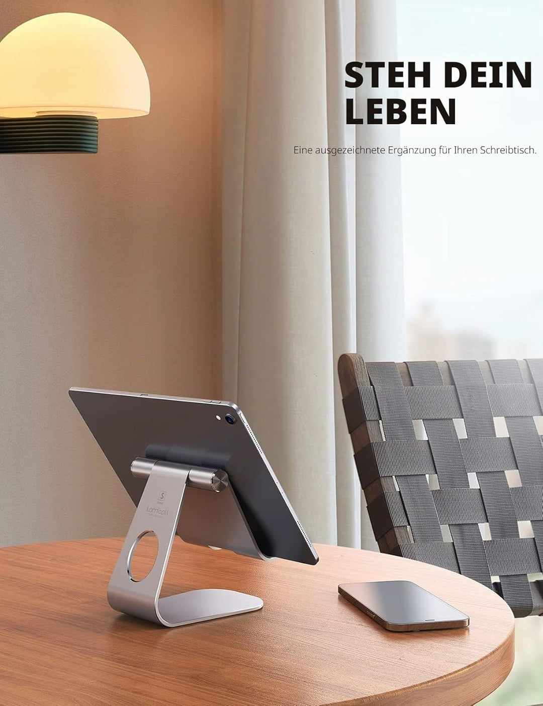 Lamicall Tablet Ständer Verstellbare, Tablet Halterung - Universal Halter, Halterung, Dock für 2024