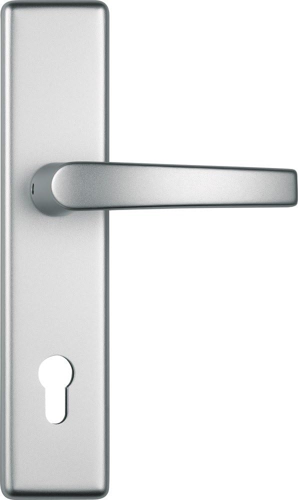 ABUS Tür-Schutzbeschlag HLT612 F1 aluminium 24791 Wechselgarnitur F1 Aluminium, Wechselgarnitur F1 A