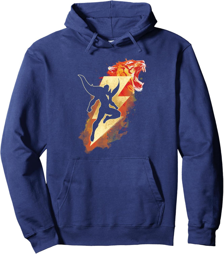 Shazam! Movie Tiger Bolt Pullover Hoodie