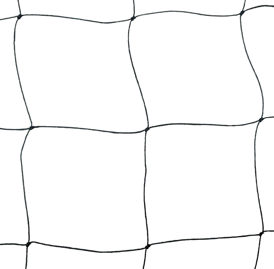 Teichnetz - 10,0m x 10,0m, Mw 10,0cm, geknotet, dunkelgrün, Reiherschutznetz Vogelabwehrnetz