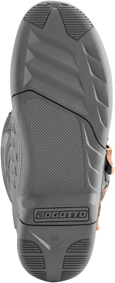 Bogotto MX-5 Motocross Stiefel, grau, 43, 43 EU