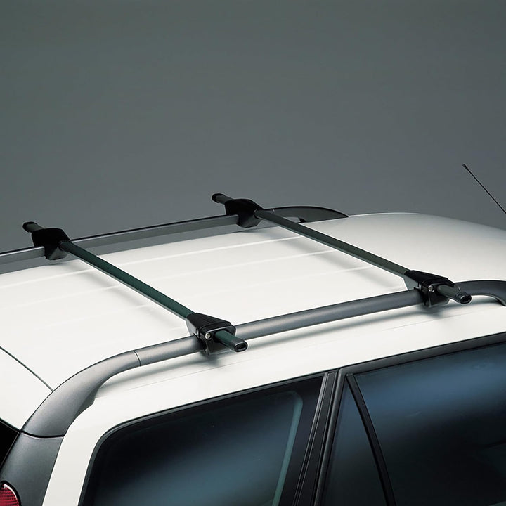 Twinny Load Universal Dachträgersatz Logico Key 120cm Schwarz Stahl für PKW's mit offene Dach-Schien