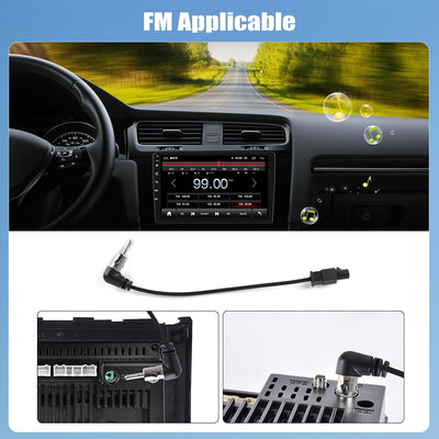 CAMECHO 36 PIN & 40 PIN ISO-Adapterkabel Autoradio für VW/Golf/Passat/Touareg/Polo/Skoda/Seat mit Ra