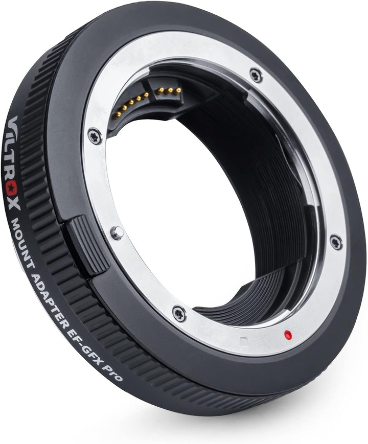 VILTROX EF-GFX Pro Bajonettadapter,Autofokus Adapter Objektivadapter mit Manueller Blendenring für C