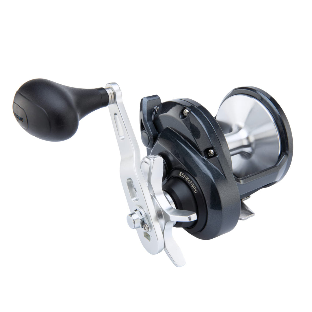 Shimano Torium TOR16HGAL, Linkshand Salzwasser Trolling Angelrolle, 16HGA