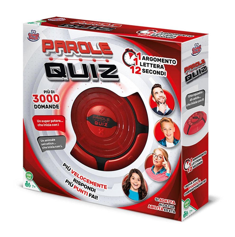 Grandi Giochi Parole, Quiz MIT 3000 Fragen - GG01324, 8051362013247