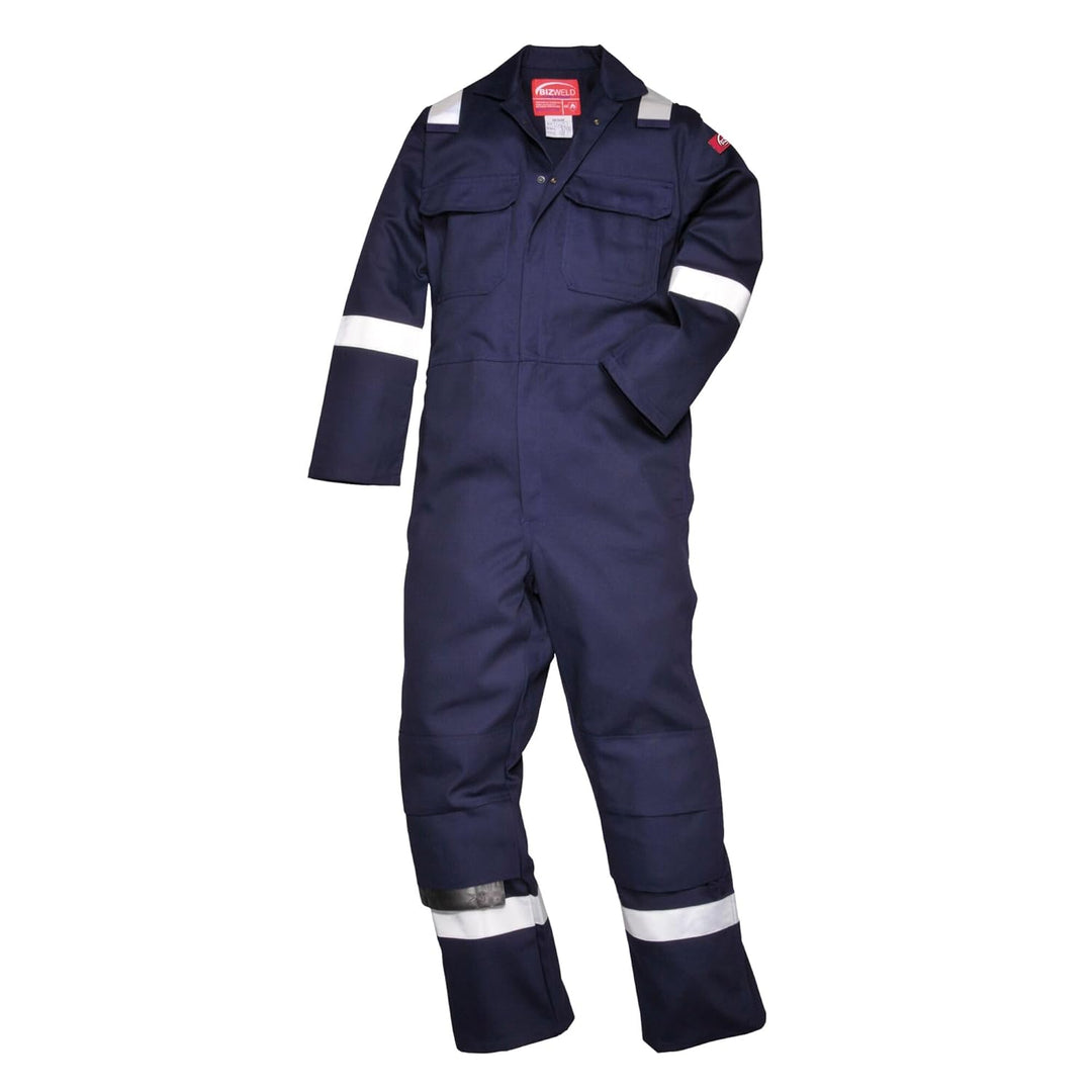 Portwest Bizweld Iona FR Overall, Grösse: 5XL, Farbe: Marine, BIZ5NAR5XL