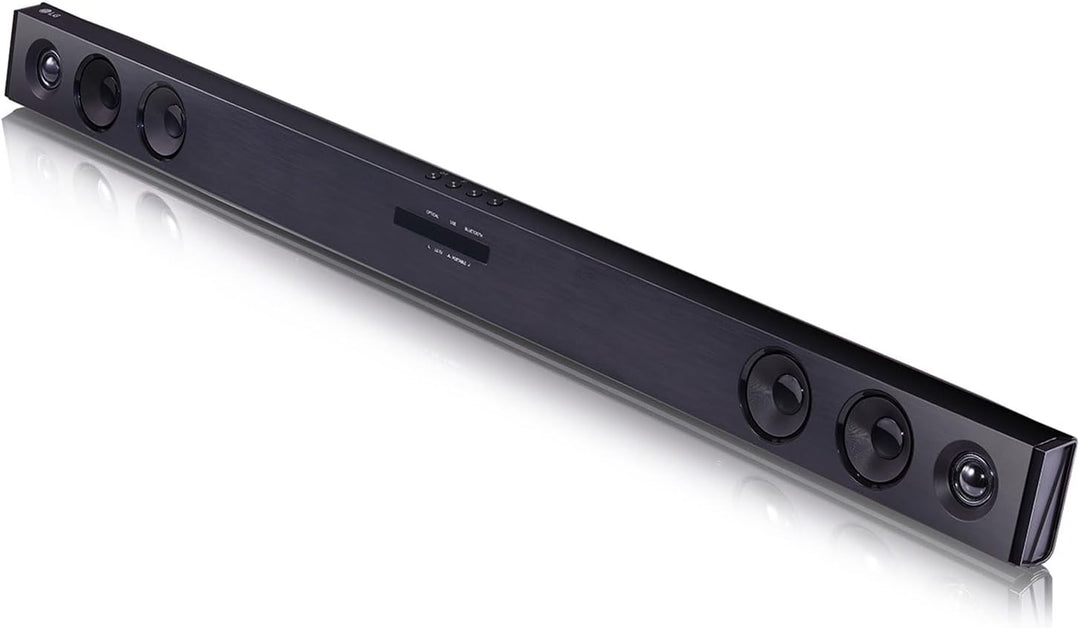 LG SQC2 2.1 Soundbar (300W) mit kabellosem Subwoofer für TVs ab 43 Zoll (Adaptive Sound Control, Blu