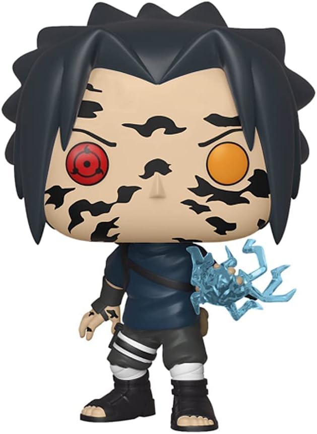 Funko Pop! Animation: Naruto - Sasuke Uchiha mit Scars - Naruto Shippuden - Vinyl-Sammelfigur - Gesc