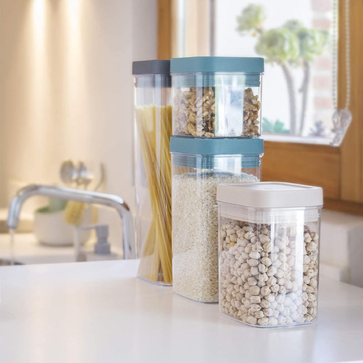 Vigar - Homey | 1200 mL Luftdichte Aufbewahrungsbox mit Deckel Küche - BPA-freier Kunststoff, 1200 m