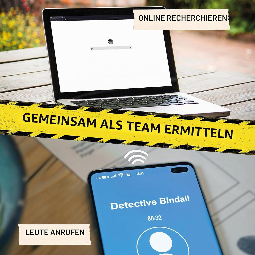 Hidden Games Crime Scene - The case of Little Gomersal - British UK - Realistic crime scene game, ex