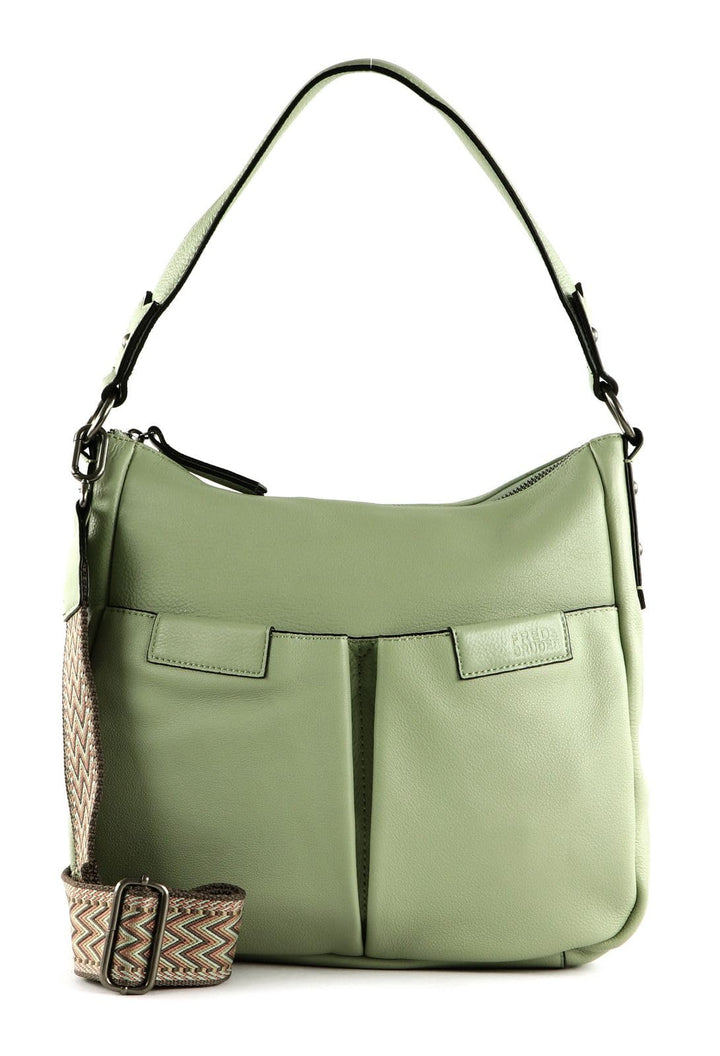 FREDsBRUDER Crilly Hobo Bag Ice Green