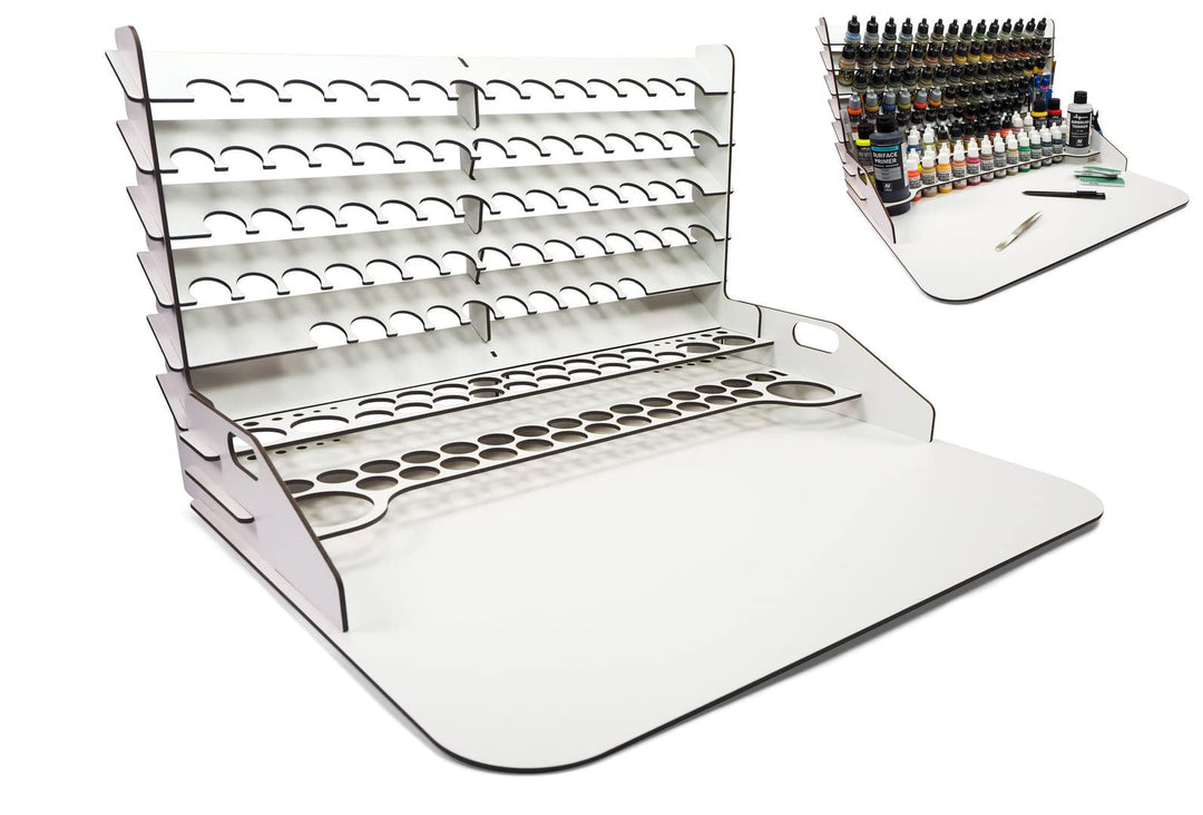 Vallejo 26014 Paint display and work station with vertical storage 50 x 37 cm