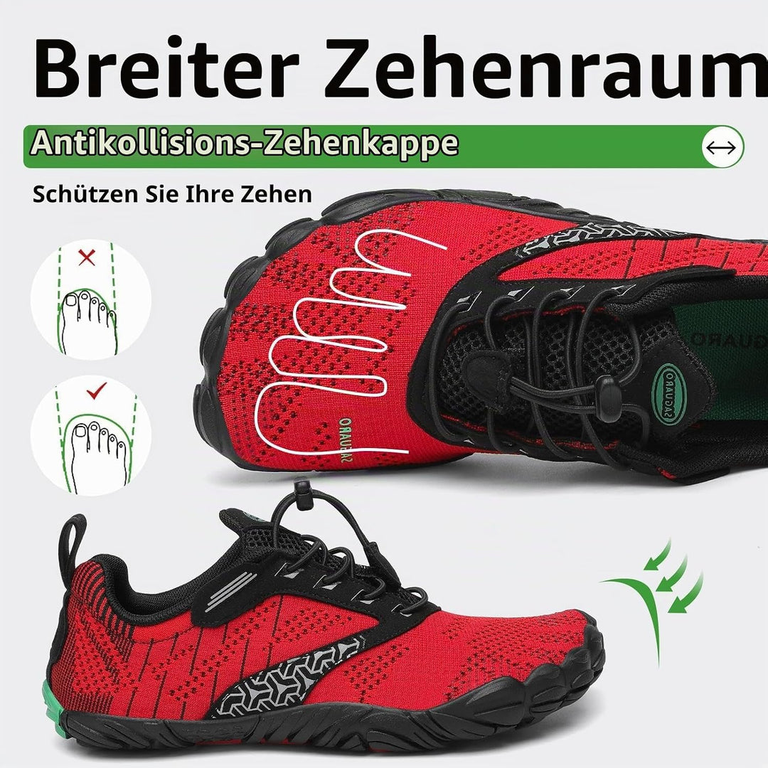 SAGUARO Herren Damen Barfussschuhe Wanderschuhe Traillaufschuhe Minimalistische Outdoor Wassersports