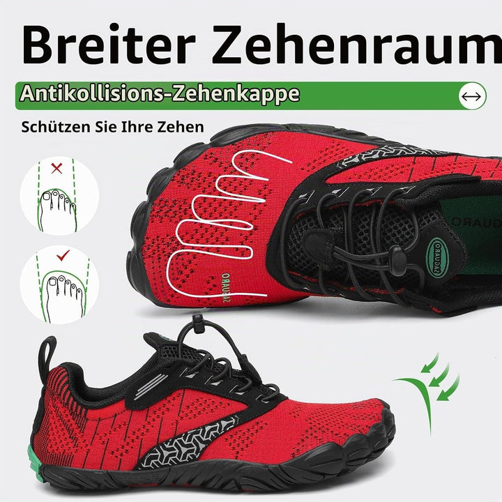 SAGUARO Herren Damen Barfussschuhe Wanderschuhe Traillaufschuhe Minimalistische Outdoor Wassersports