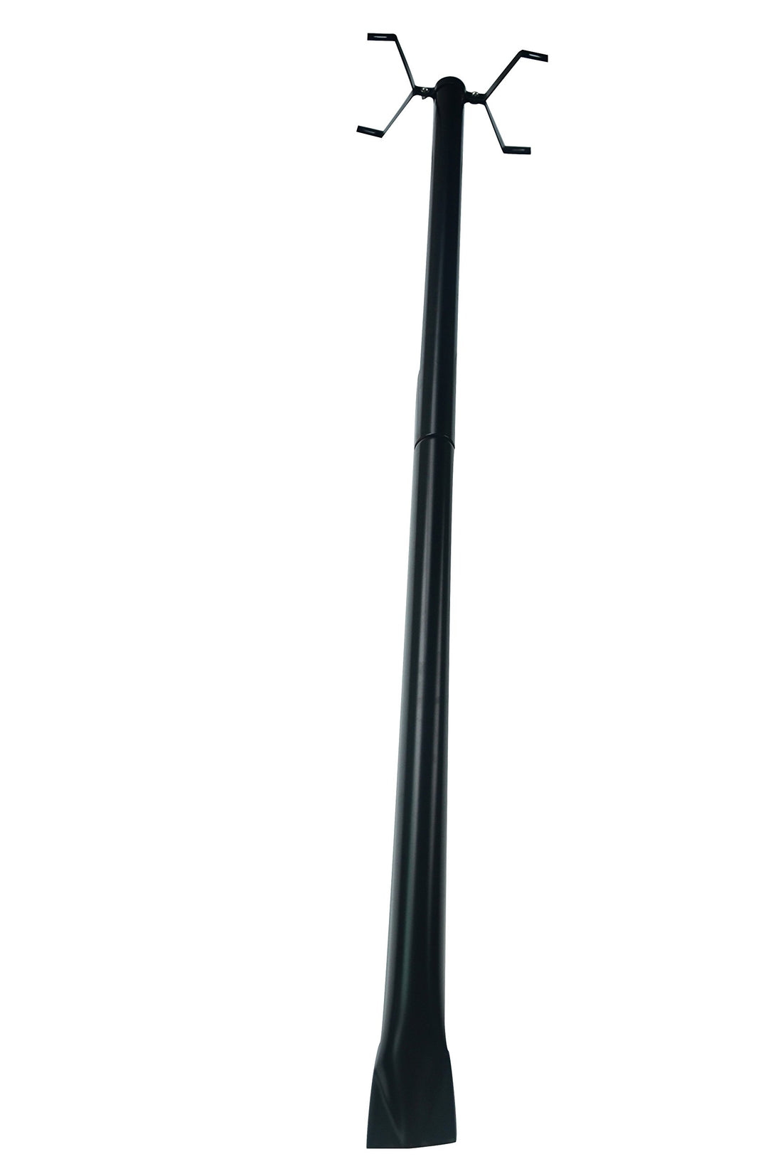 Sterling MB23BK Mississippi Briefkastenständer aus Stahl, Schwarz, Large Schwarz US Stand, Schwarz U