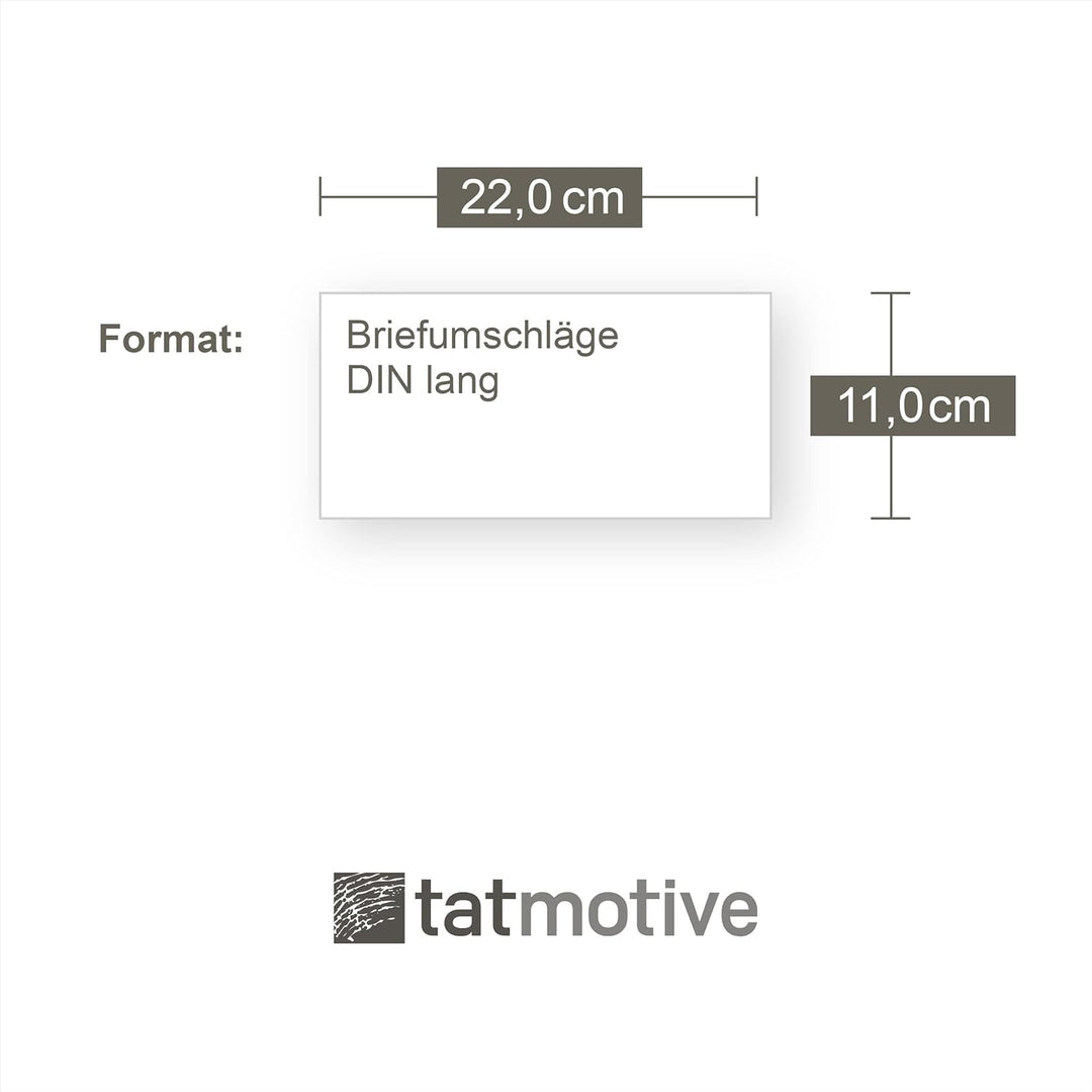 ELEGANCE 50 Stück Weihnachtsumschläge Din lang ohne Fenster Umschläge Weihnachten Kuvert selbstklebe