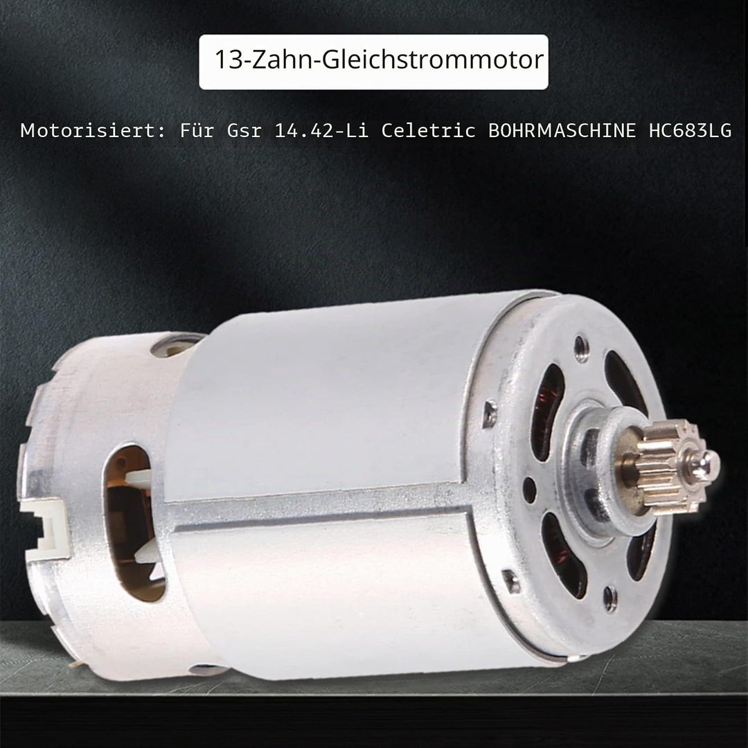 GSR14.4-2- 13 Zähne Motor DC 1607022649 HC683LG für DC14.4V 3601JB7480 Ersatzteile für elektrische B