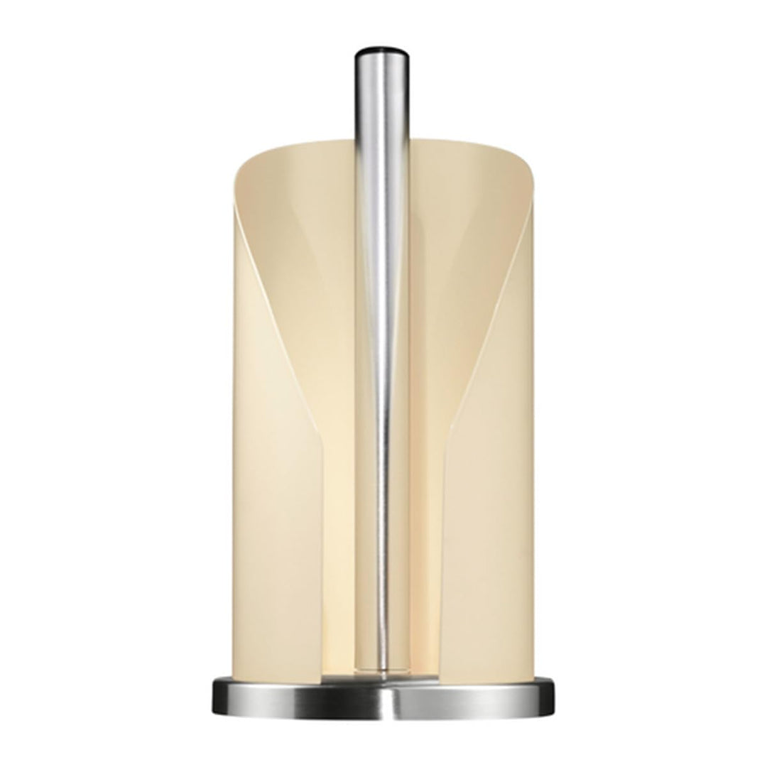 Wesco Papierrollenhalter in der Farbe mandel aus Edelstahl und farbig lackiertem Stahlblech, standfe