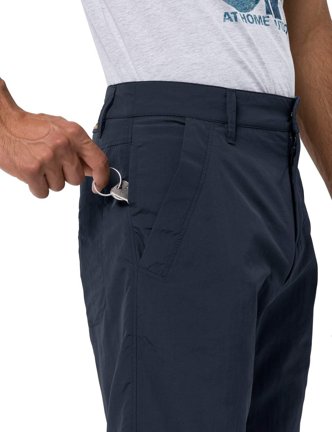 Jack Wolfskin Herren Desert Valley Shorts Men Schnelltrocknende Kurze Wanderhose 38 Night Blue, 38 N