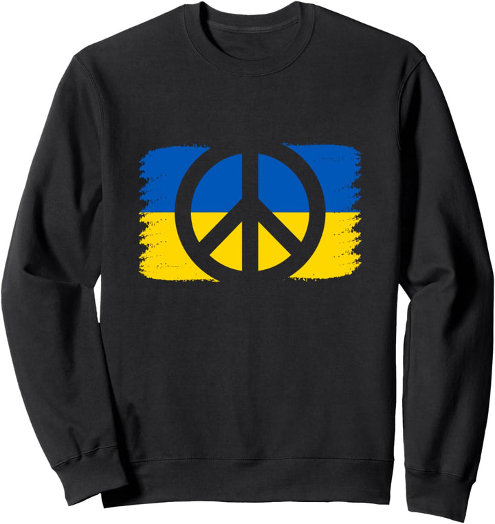 Make Peace Not War - Peace Logo Sweatshirt