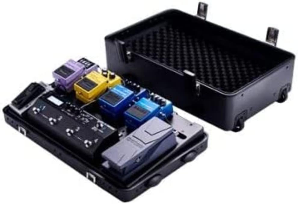 BOSS BCB-1000 robustes Gitarreneffekt-Pedalboard im Kofferdesign | Maximaler Schutz mit ausziehbarem