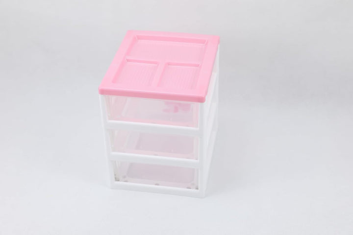 Schöne Mädchen rosa Farbe Kawaii & niedliche Desktop-Schublade Aufbewahrungsbox Empfänger Organizer