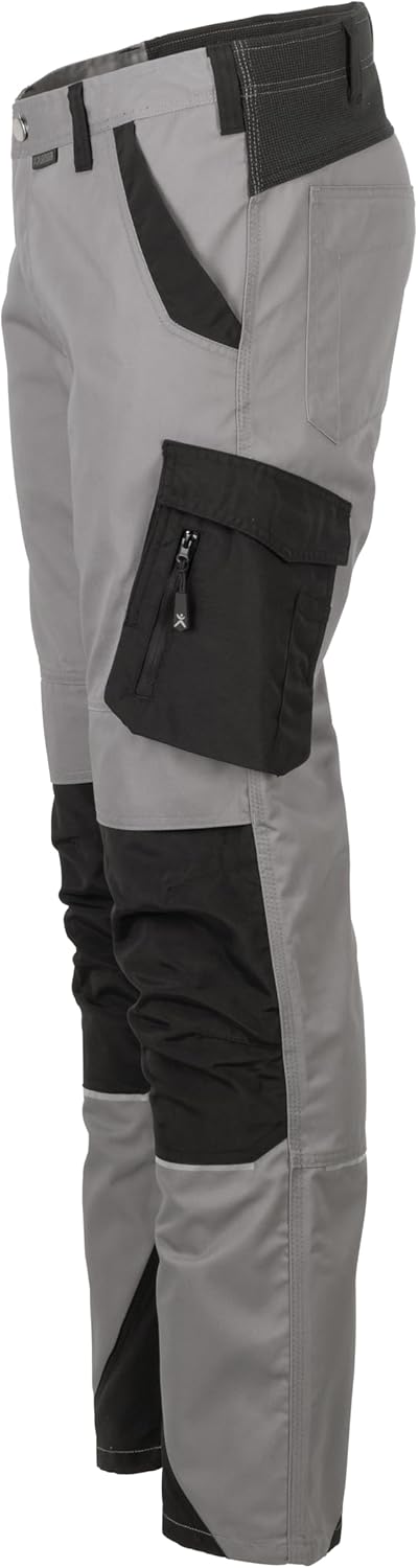 Planam Herren Cargo Norit Herren Bundhose 48 Zink/Schwarz, 48 Zink/Schwarz