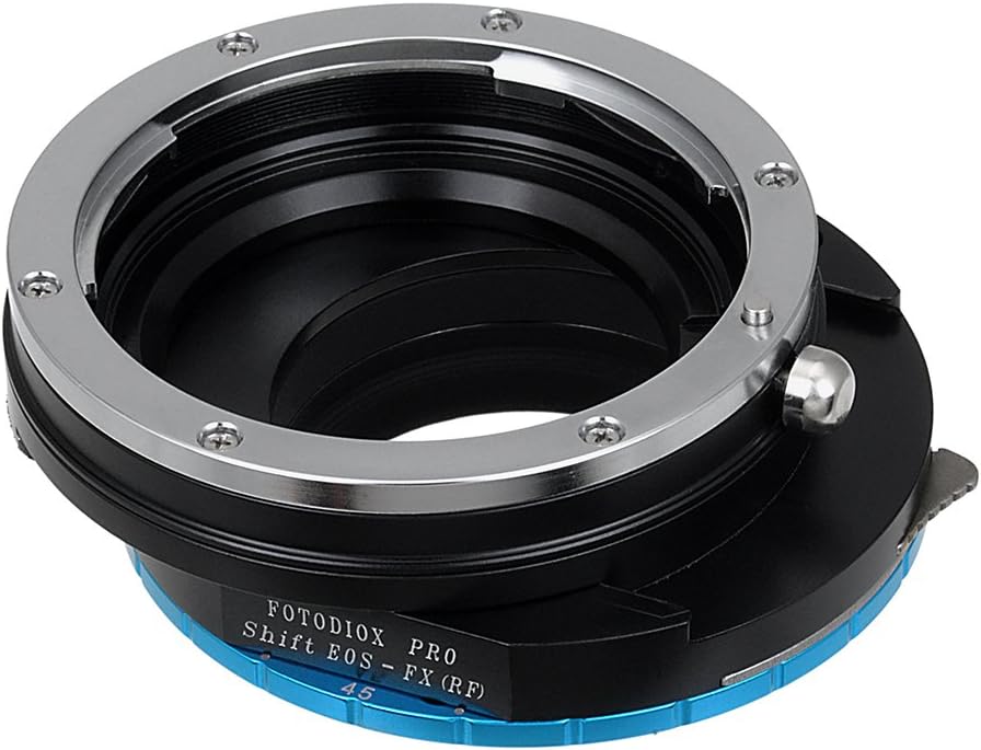 Fotodiox Pro Combo Shift Lens Adapter Kit Compatible with Rollei 6000 Lenses on Fujifilm X-Mount Cam