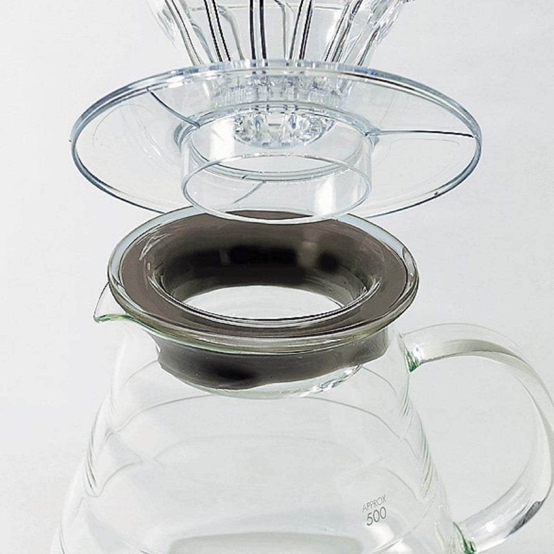 Hario XGS-80TB Kaffeekanne aus Glas / Range Server 800 ml, farblos, 13 x 15,2 x 13 cm, 13 x 15,2 x 1