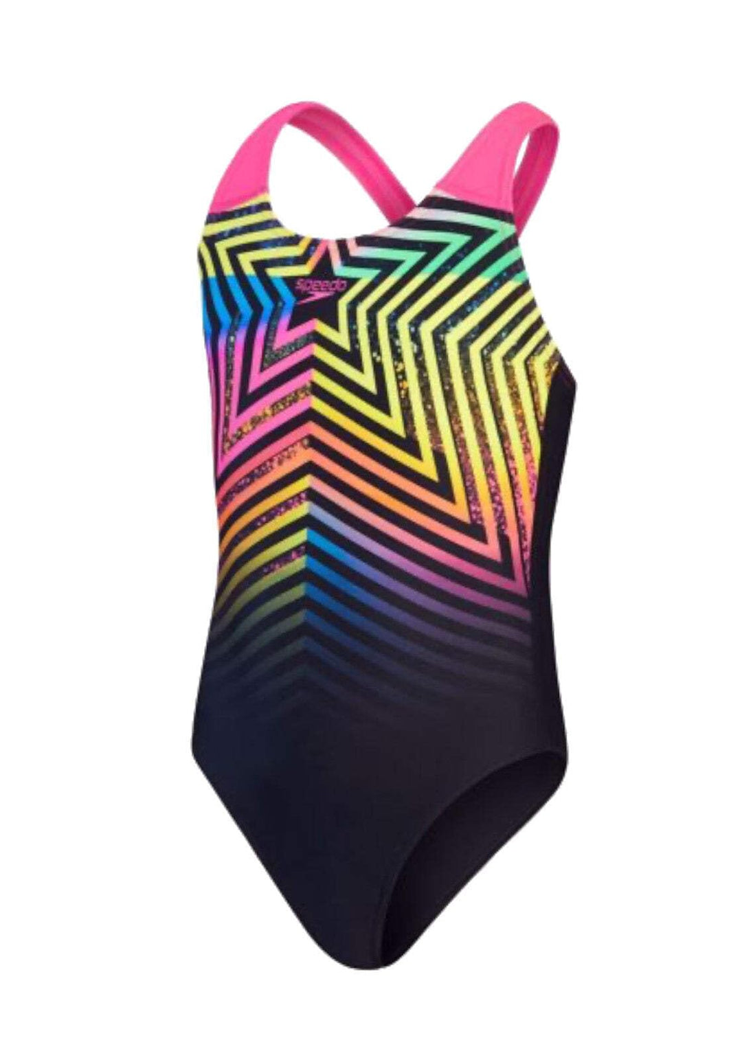 Speedo Digital Placement Splashback Rosa 7-8 Jahre, Rosa 7-8 Jahre