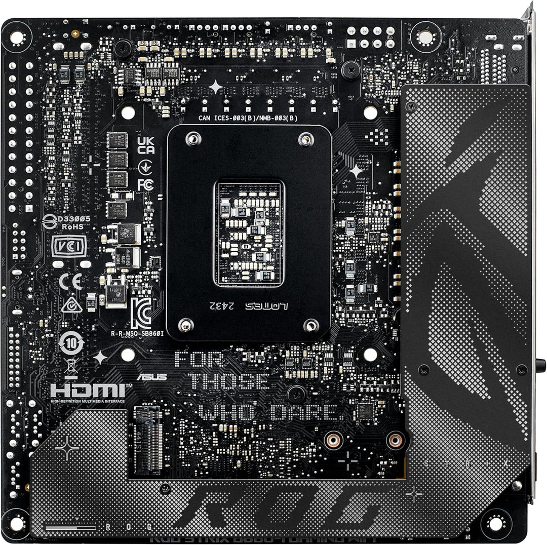 ASUS ROG STRIX B760-I GAMING WIFI Mainboard Sockel Intel LGA 1700 (Intel B760, Mini ITX, DDR5 Speich