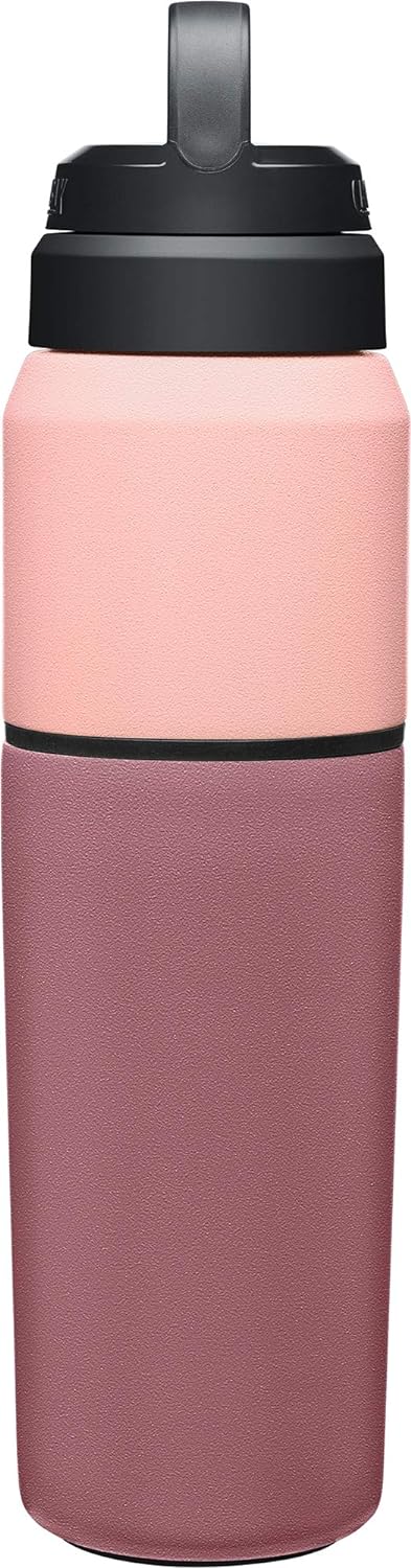 Camelbak Unisex – Erwachsene Multibev SST Vacuum Trinkflasche, Terracotta Rose/Pink, 650 ml Terracot