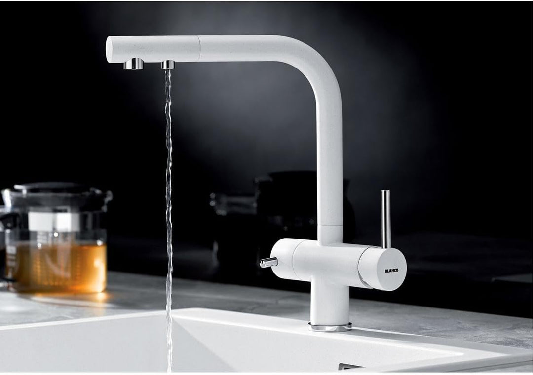 BLANCO FONTAS II Filter chrom | Hochdruck | Rückflussverhinderer | Keramik Kartusche | Gesicherte Wa