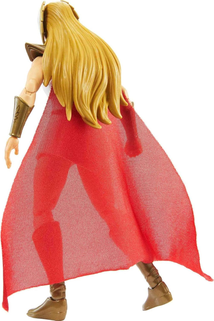 Masters of the Universe HDR61 - Masterverse She Ra Deluxe Action Figur mit Zubehörteilen, ca 18 cm,