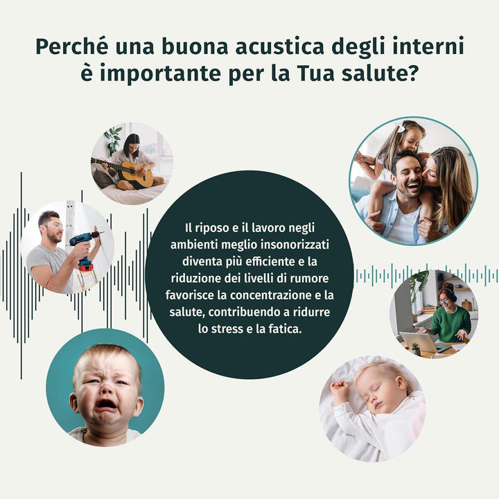 murando Akustikbild Wald Bach 120x80 cm Bilder Akustikschaum Hochleistungsschallabsorber Schallschut