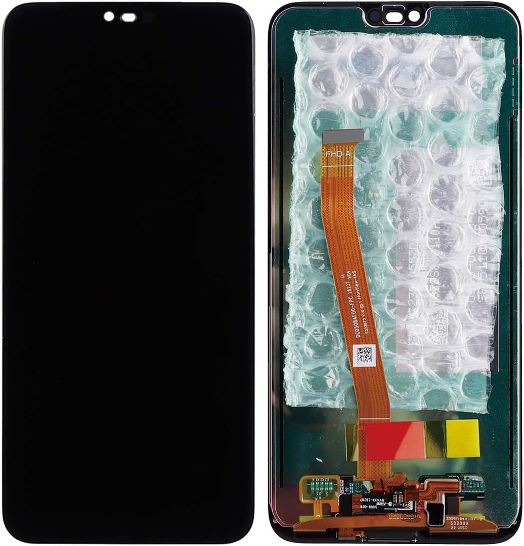 swark LCD Display Compatible with Honor 10 (Schwarz Ohne Rahmen with Fingerprint) Touchscreen Bildsc