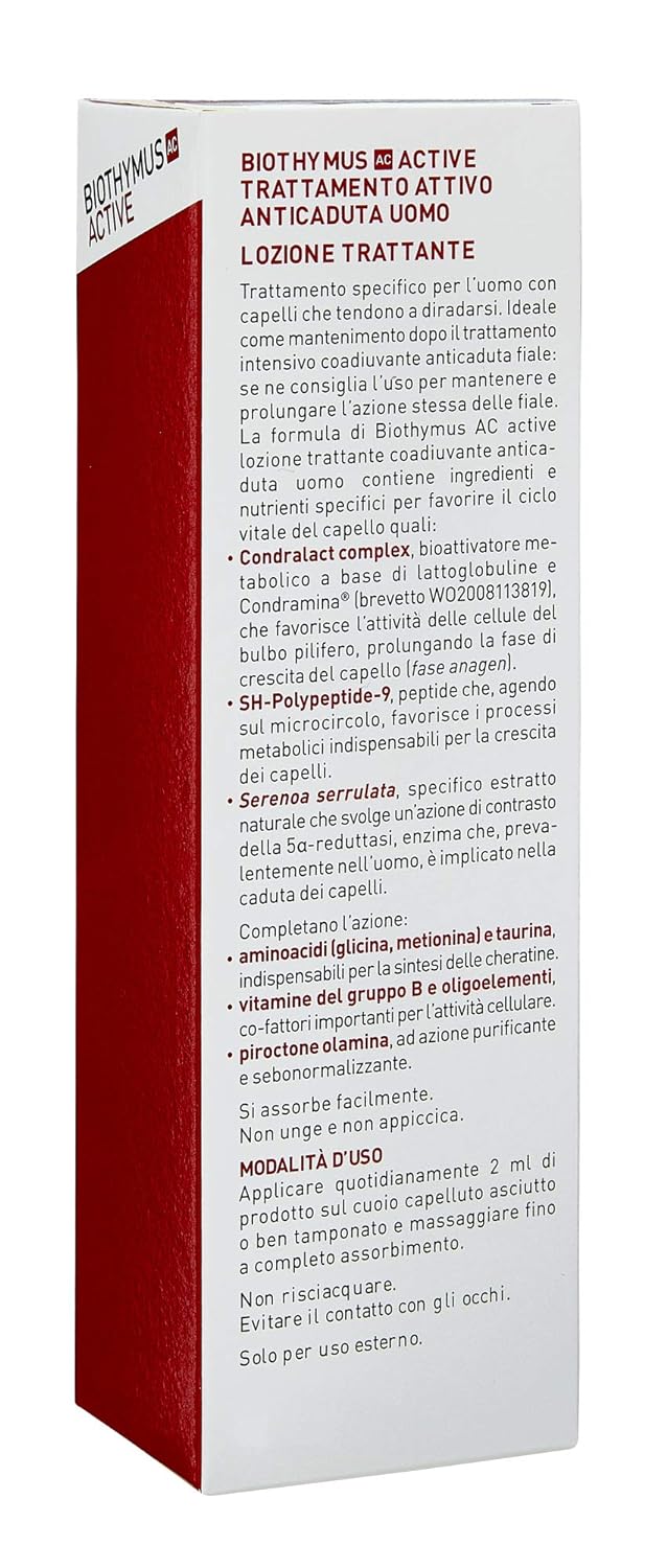 Biothymus AC Active Aktive Anti-Fall-Behandlung für Herren, 100 ml