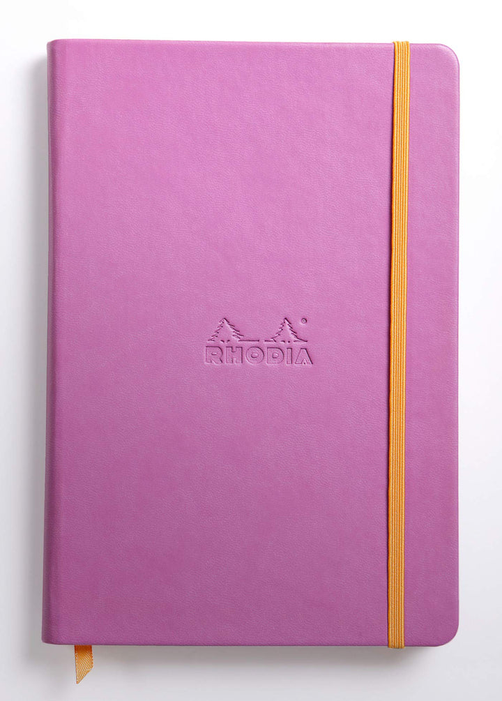 Rhodia 118751C Rhodiarama Book (DIN A5, 14,8 x 21 cm Notizbuch mit Gummizug, liniert, 96 Blatt) 1 St