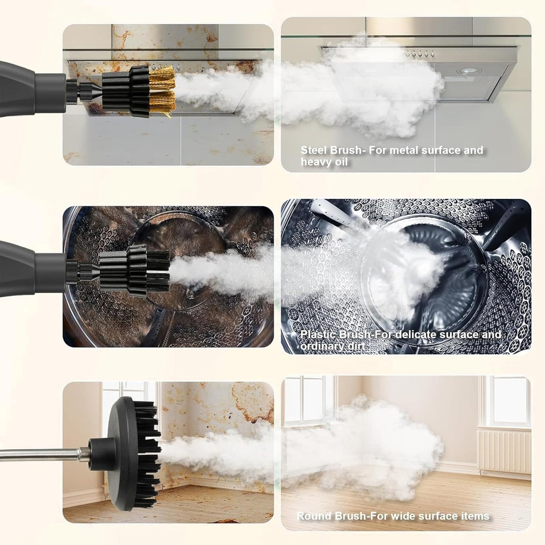 Dampfreiniger handgerät, 2500 W Hochdruck-Dampfreiniger Multifunktionaler Handdampfreiniger für Küch