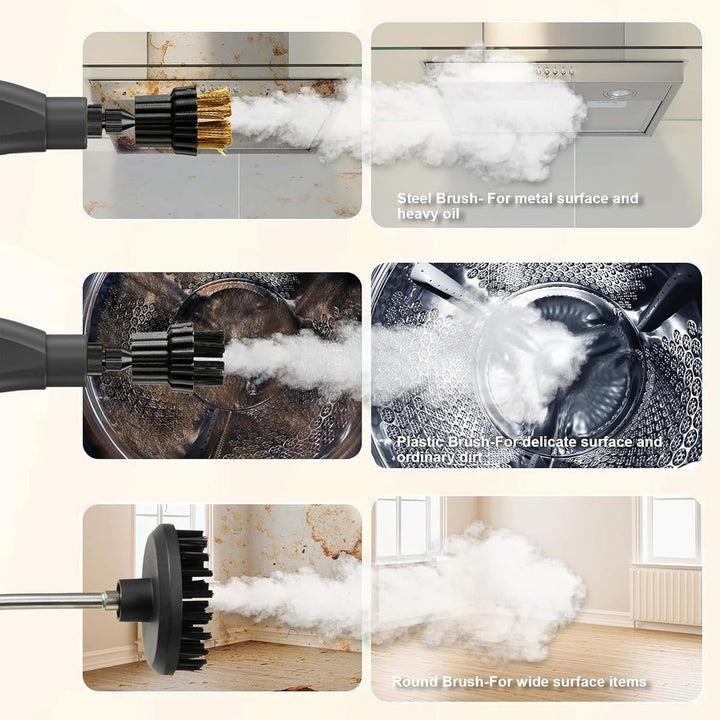 Dampfreiniger handgerät, 2500 W Hochdruck-Dampfreiniger Multifunktionaler Handdampfreiniger für Küch