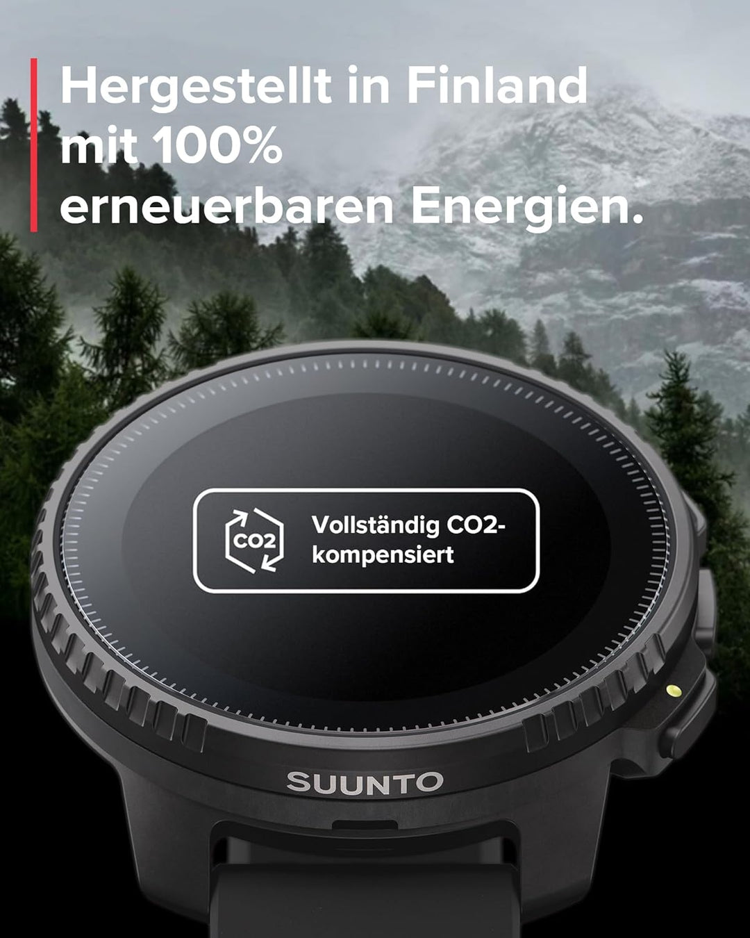 SUUNTO Vertical Abenteuer Uhr - GPS Smartwatch, Akkulaufzeit bis zu 65 Tagen, Militärgeprüftes Gehäu