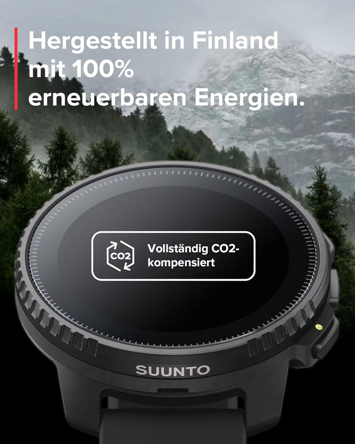 SUUNTO Vertical Abenteuer Uhr - GPS Smartwatch, Akkulaufzeit bis zu 65 Tagen, Militärgeprüftes Gehäu
