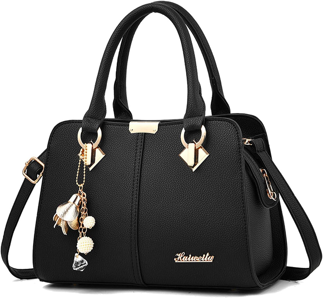 FANDARE Damen Handtasche Umhängetasche Frauen Schulterbeutel Shopper Tote Reise Henkeltasche Schulte
