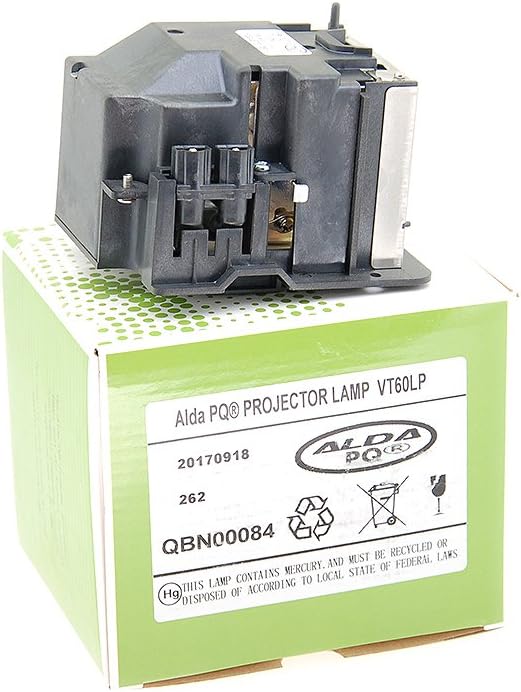 Alda PQ-Premium, Beamerlampe/Ersatzlampe für MEDION MD2950NA Projektoren, Lampe mit Gehäuse