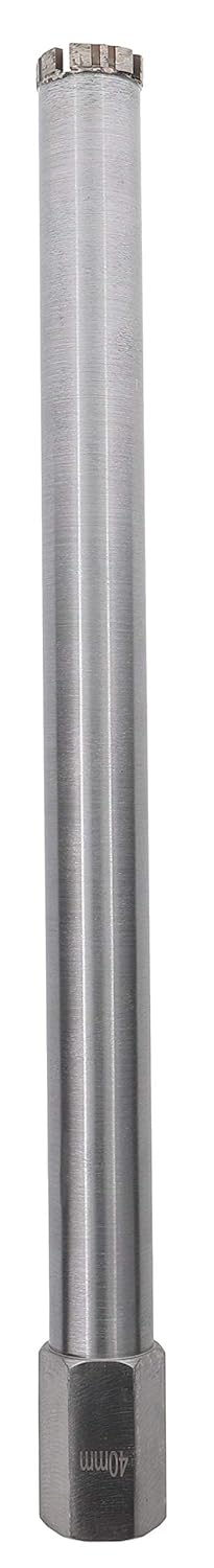 PRODIAMANT Diamant Laser Kernbohrkrone ø 40 mm nass bohren Beton Stahlbeton Mauerwerk Aufnahme 1 1/4